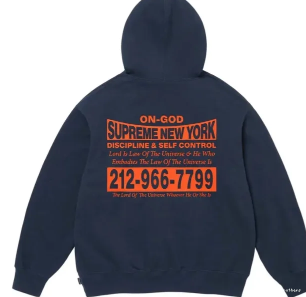 XL L M FW24 ON GOD HOODED S Black&Grey SWEATSHIRT Sapphire 0801
